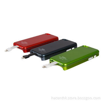 Ultra Thin External Battery Case for iPhone 5 with 2,800mAh